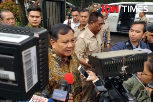 Ke Rumah Luhut, Prabowo Ucapkan Selamat Natal