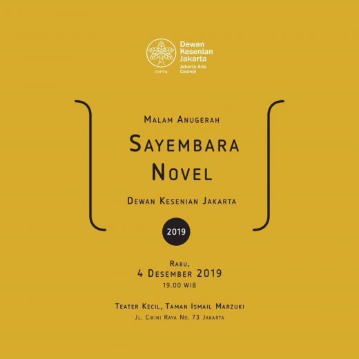 Ini Para Pemenang Sayembara Novel, Kritik Sastra, dan Cerita Anak DKJ 2019