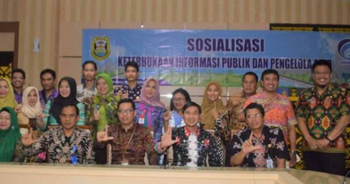 Dinas Kominfo Kota Bandarlmpung Sosialisaskani Sistem Informasi Publik
