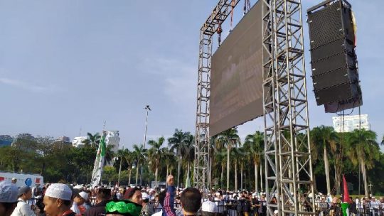Rekaman Video di Reuni 212, Rizieq Shihab Sebut Ahok dan 9 Naga