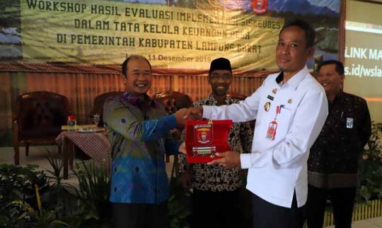 Pemkab Lampung Barat Gelar Workshop Sistem Keuangan Desa