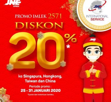 Imlek, JNE Gelar Program Khusus di 15 Kota