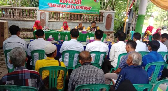 RAT 2019, Laba Koperasi HJS Desa Siringjaha Lamsel Naik 37 Persen