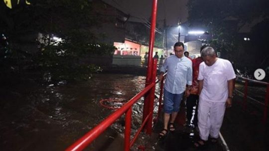 Soal Banjir Jakarta, Anies Mengaku Fokus Kerja, Abaikan Serangan Buzzer