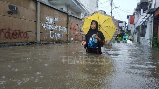 Banjir di Jakarta dan Depok, 9 Orang Meninggal