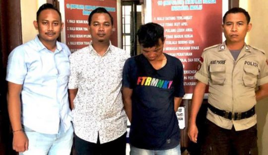 Lelah Bersembunyi, Begal Dibekuk Polisi Saat Pulang