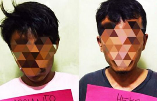 Asyik Pesta Sabu di Rumah Kontrakan, Dua Warga Natar Ditangkap Polis
