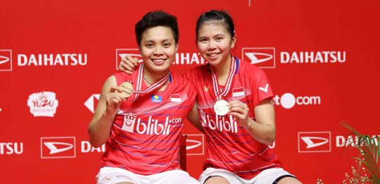 Greysia Polii/Apriyani Juara Indonesia Master 2020