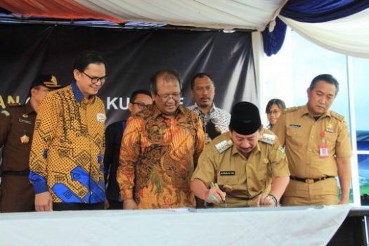 Walikota Bandarlampung Resmikan Gedung Perkualiahan Itera