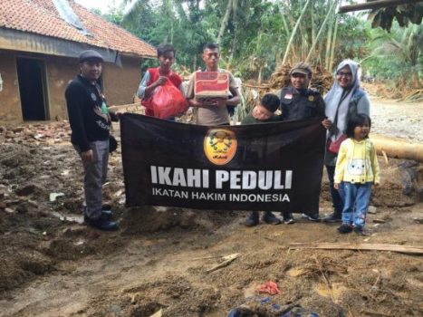 PP IKAHI Bantu Korban Bencana Banjir di Banten