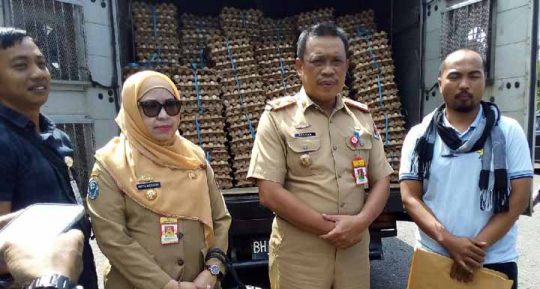 Atasi Stunting di Lampung Utara, Japfa Comfeed Serahkan Bantuan 50 Ribu Telur
