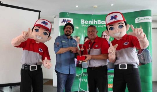 Permudah Donasi Masyarakat, JNE Kerjasama dengan Benihbaik