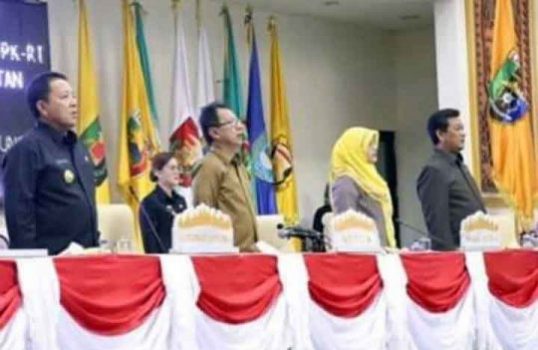 DPRD Lampung Gelar Paripurna Tentang Laporan Pansus Pembahasan LHP BPK-RI