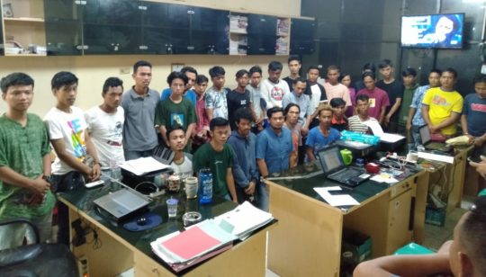 Polda Lampung Gerebek Bandar Sabu, 29 Orang Ditangkap