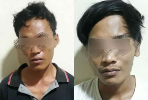 Polsek Natar Bekuk Dua Pengedar Sabu-Sabu