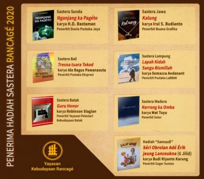 Hadiah Sastera Rancage 2020 untuk Sastera Lampung