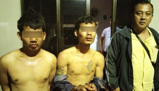 Dua Penjambret Dibekuk Saat Beraksi di Jalan ZA Pagar Alam Bandarlampung
