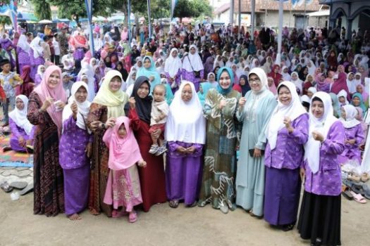 Ketua TP PKK Lampung Hadiri Tablig Akbar di Lampung Utara