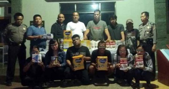 Kawanan Pencuri di Chandra Pringsewu dan MBK Bandarlampung Diringkus Polisi