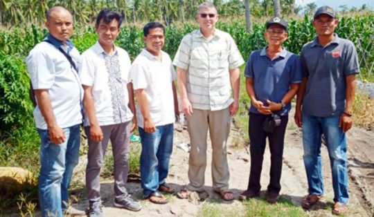 Petani AS Belajar Pertanian Berbasis Teknologi IoT di Lamsel