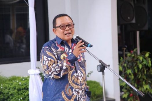 Kadis Sosial Lampung Sumarju Saeni Purna Tugas