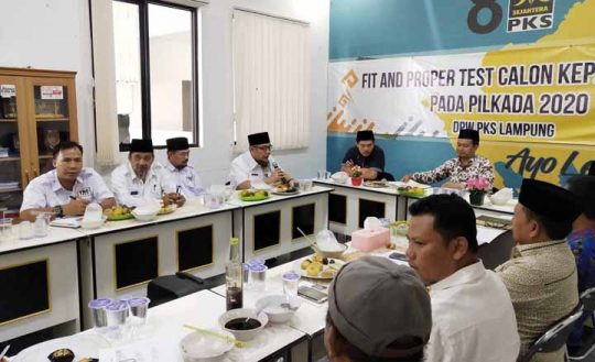 Pilkada Lamsel, Tony Eka Candra Optimis Diusung PKS