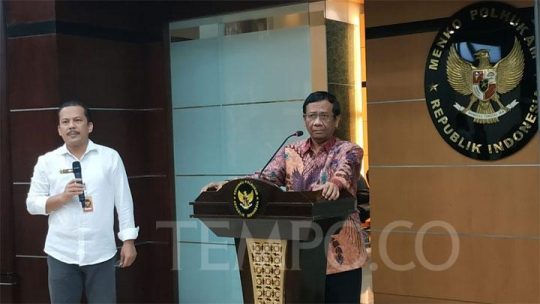 Mahfud MD Bantah Pemerintah Tutupi Kasus Virus Corona