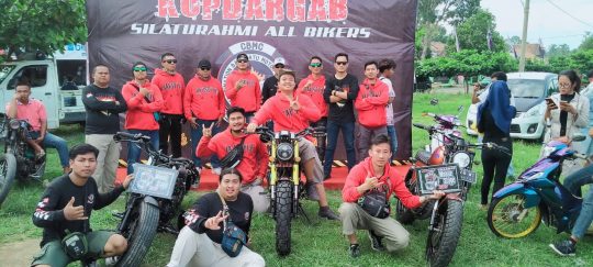 Kopdar Komunitas Motor Japstyle Waykanan Perkuat Silaturahmi Anggota