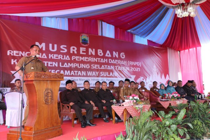 Pemkab Lamsel Anggarkan Dana Rp26 Miliar untuk Kecamatan Way Sulan
