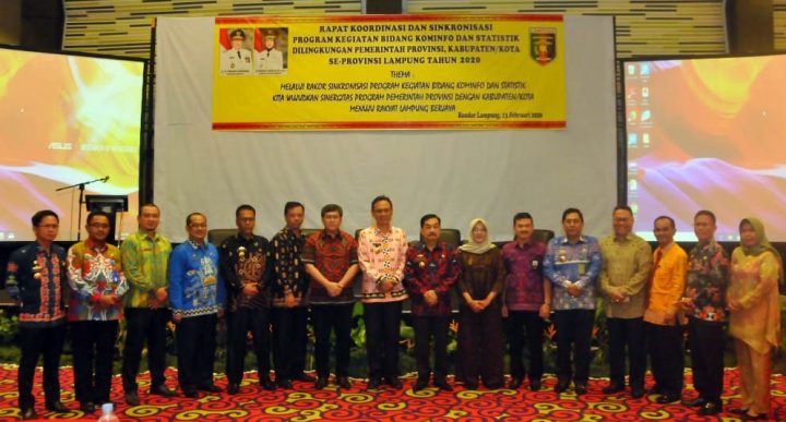 Rapat Koordinasi dan Sinkronisasi Program Kegiatan Dinas Kominfo Se-Lampung