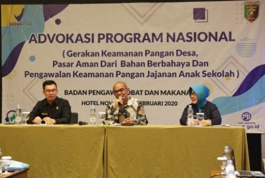 BPOM Lampung Gelar Advokasi Program Keamanan Pangan