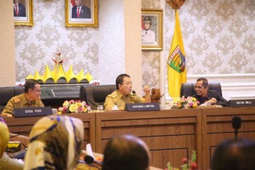 Gubernur Lampung akan Libatkan Unila di Berbagai Sektor Pembangunan
