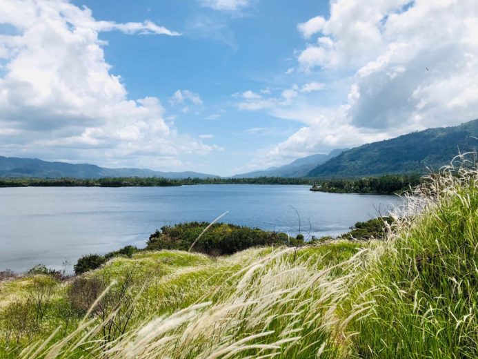 Danau Lebar di Suoh, Kabupaten Lampung Barat.