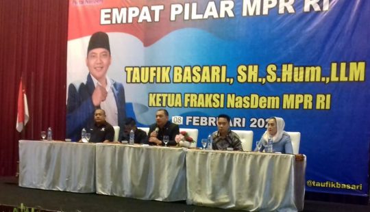 Taufik Besari Sosialisasikan Empat Pilar Kebangsaan di Lampung