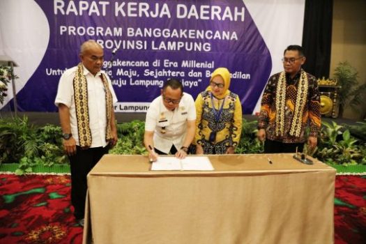 Pemprov Lampung Konsolidasi Kependudukan melalui Program Banggakencana