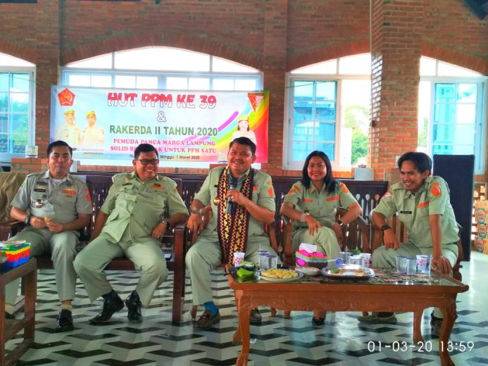 Pemuda Panca Marga Lampung Gelar Rakerda dan Syukuran HUT ke-39