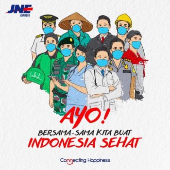 Ini yang Dilakukan JNE untuk Cegah Penyebaran Virus Corona