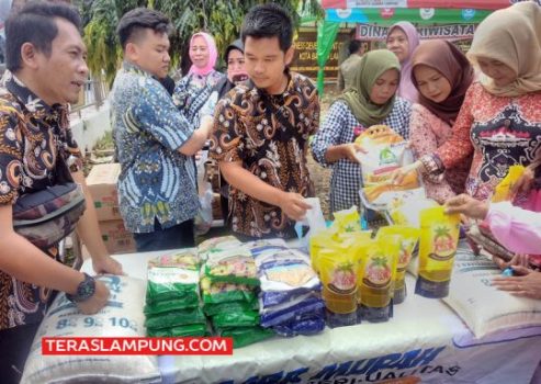 Bulog dan Pemkot Bandarlampung Gelar Operasi Pasar