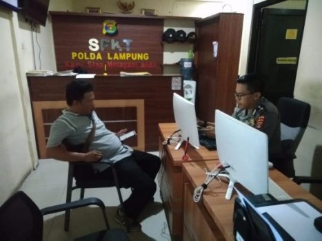 Merasa Difitnah Soal Aliran Uang Rp600 Juta, Pemred Radar Kotabumi Lapor ke Polda