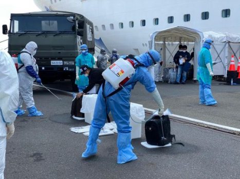 Akhirnya 69 WNI ABK Kapal Diamond Princess Dievakuasi ke Tanah Air