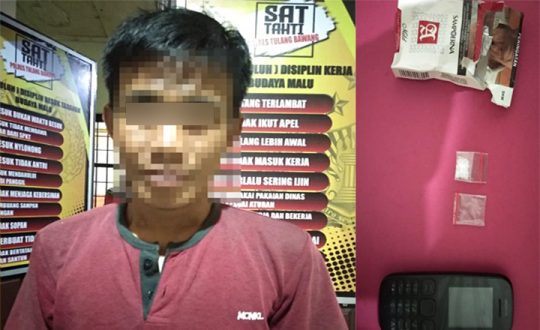Mau Transaksi di Kebun Singkong, Pengedar Sabu Dibekuk Polisi