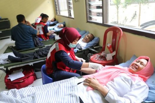 HUT ke-56 Lampung, Ratusan ASN Donor Darah