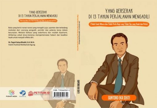 Dua Hakim Ini Galang Donasi Pencegahan Covid-19 Lewat Hasil Penjualan Buku