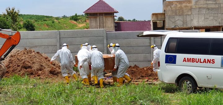 Batal di Batuputu, Jenazah Pasien Virus Corona di Lampung Dimakamkan Pemprov di TPU Kota Baru