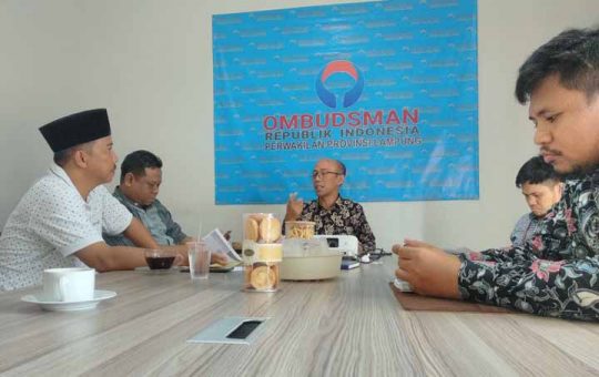 Dugaan Mala-Administrasi Penunjukan Jubir Unila, KRLUB Lapor Ombudsman