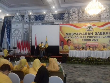 Terpilih Secara Aklamasi, Arinal Ingin Kelompok Tani dan Nelayan di Lampung Jadi Golkar Semua