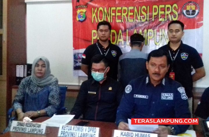 Polda Lampung Kembali Menangkap Penyebar Hoaks Virus Corona