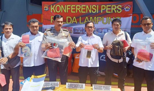 Operasi Cempaka 2020 Polda Lampung: 966 Bandit Ditahan, 8 Senjata Api Disita