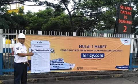 Berlaku Mulai Hari Ini, Pembelian Tiket Kapal Penyeberangan Secara Online