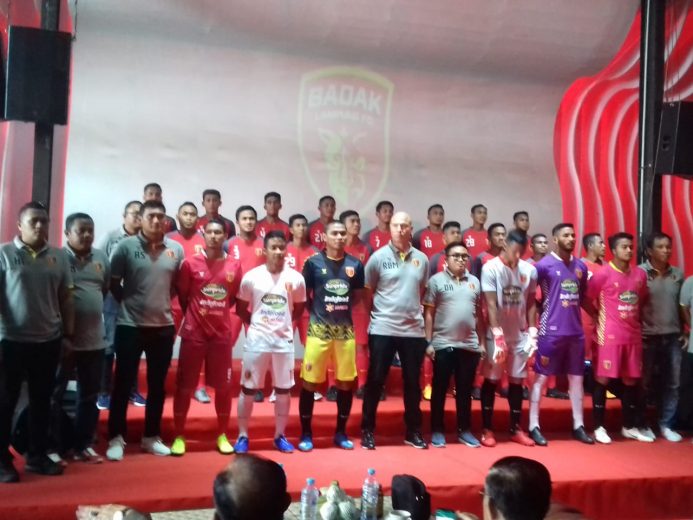 Peluncuran Jersey Badak Lampung, Ini Harapan Kadis Olahraga Lampung
